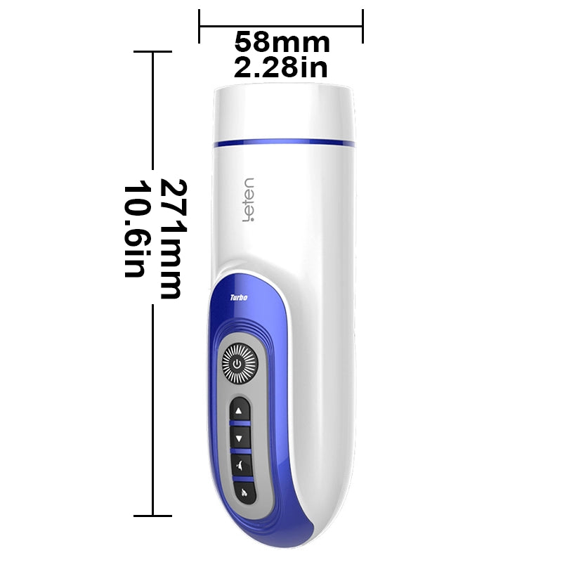 Leten Tubrbo: Male Stroker with Thrusting Rotating Heating Moaning