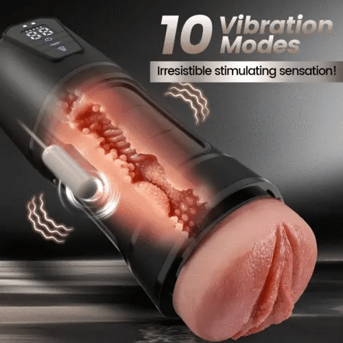 Boyd:Ultra Realistic Vagina Masturbator with 5 Suction & 10 Vibration