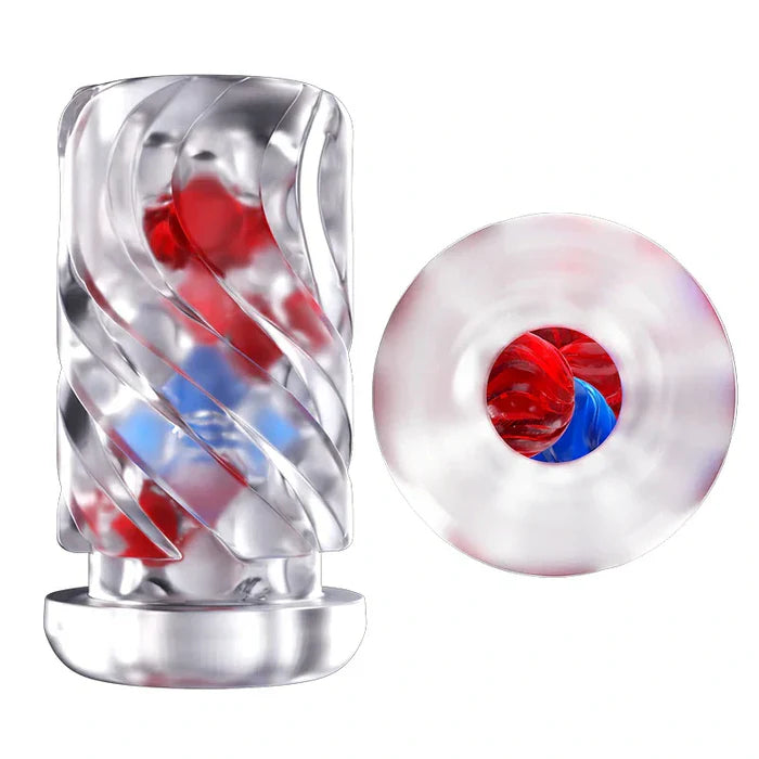 Leten Zero Gravity: Male Stroker Thrusting Vibrating 6 Gears Speed 360° Around Heating