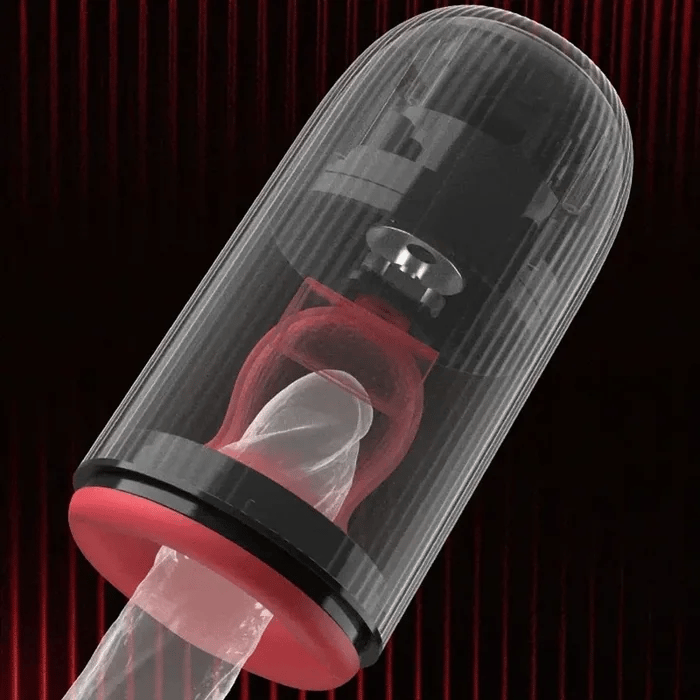 TriPulse: Male Auto Glans Stimulator with 10 Vibration · 5 Suction · 3 Rotation Modes