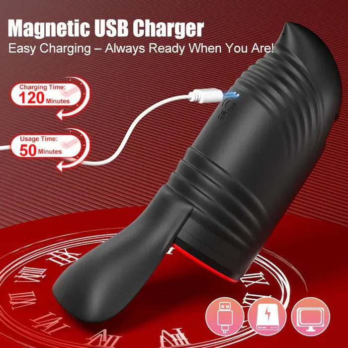 Cyclone:Male Masturbator with 3 Spinning, 5 Suction and 10 Vibration Modes