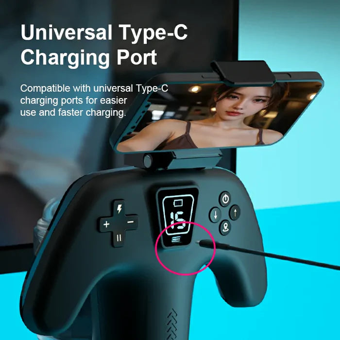 Surge:Dual-Handle Thrusting Masturbator with 10 Thrust Modes & 5 Sleeve Tightness