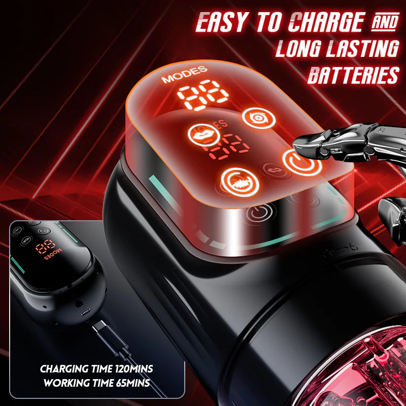 Declan:App & Waterproof Masturbator Sucking Rotating Thrusting Vibrating