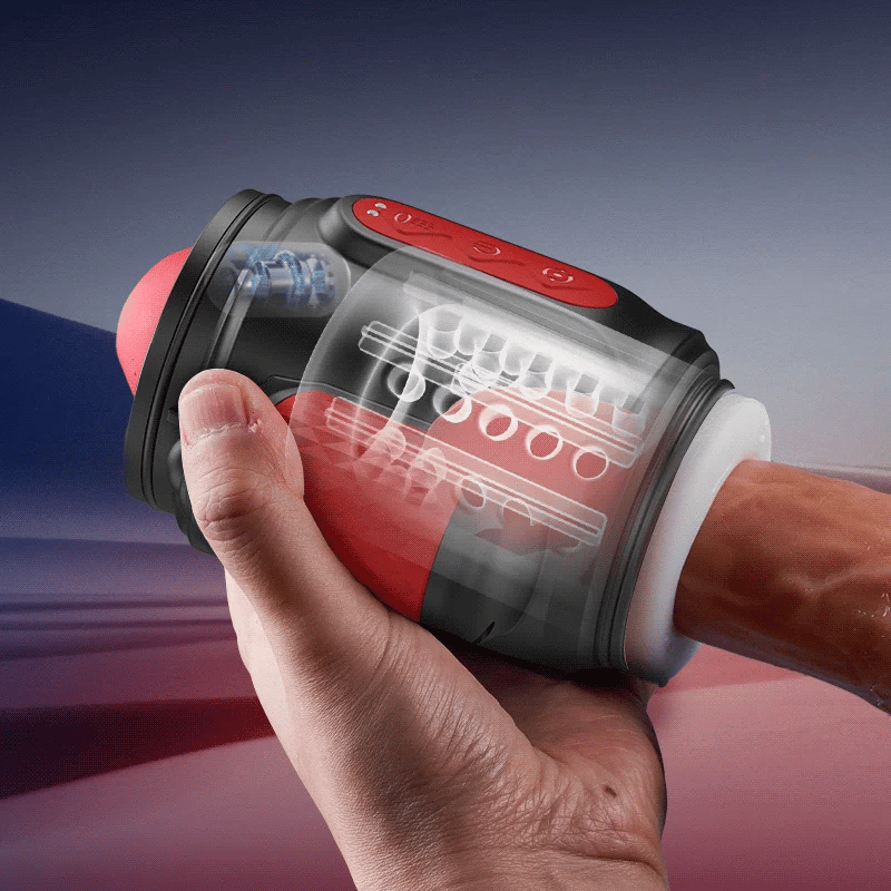 HydraSpin: Hydro Rotating Stroker with Vibration & Water Flow