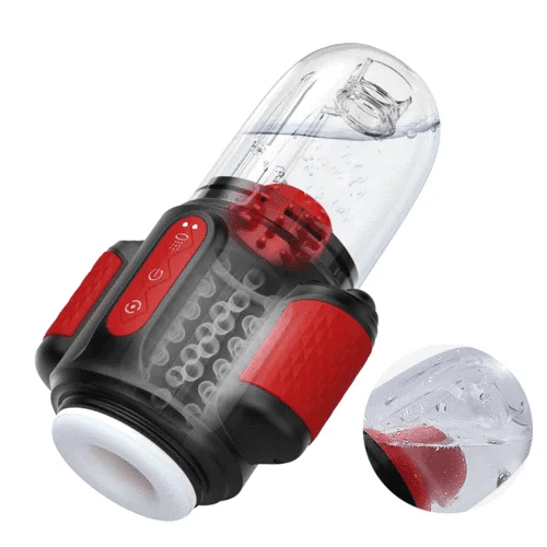 HydraSpin: Hydro Rotating Stroker with Vibration & Water Flow