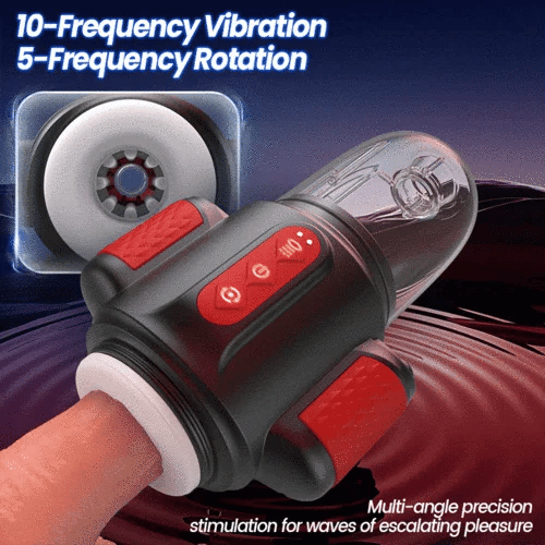 HydraSpin: Hydro Rotating Stroker with Vibration & Water Flow