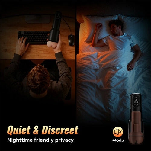 PlumpSuction: Air-Pressure Adjustable Butt Stroker & Vibrate Toy