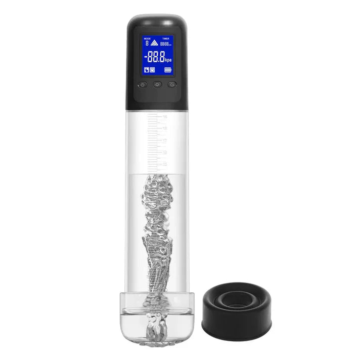 Smart Automatic Penis Pump with 5 Suction Levels & 6 Rhythmic Modes