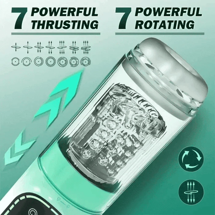 Vortex: Automatic 5-in-1 Stroker – Storm Suction, Thrusting & One-Click Climax