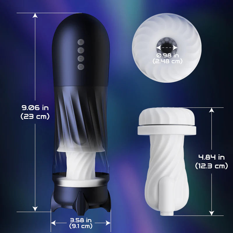 Warlord: Rocket Stroker – 500 Thrusts/Min, Heating, Vibration & Rotation Pleasure