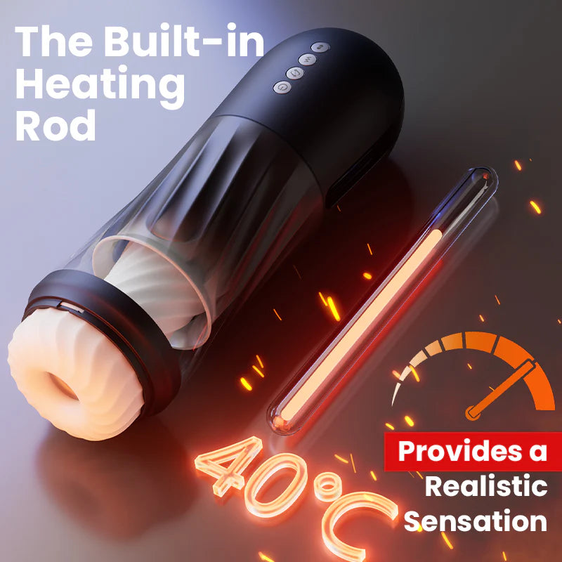 Warlord: Rocket Stroker – 500 Thrusts/Min, Heating, Vibration & Rotation Pleasure