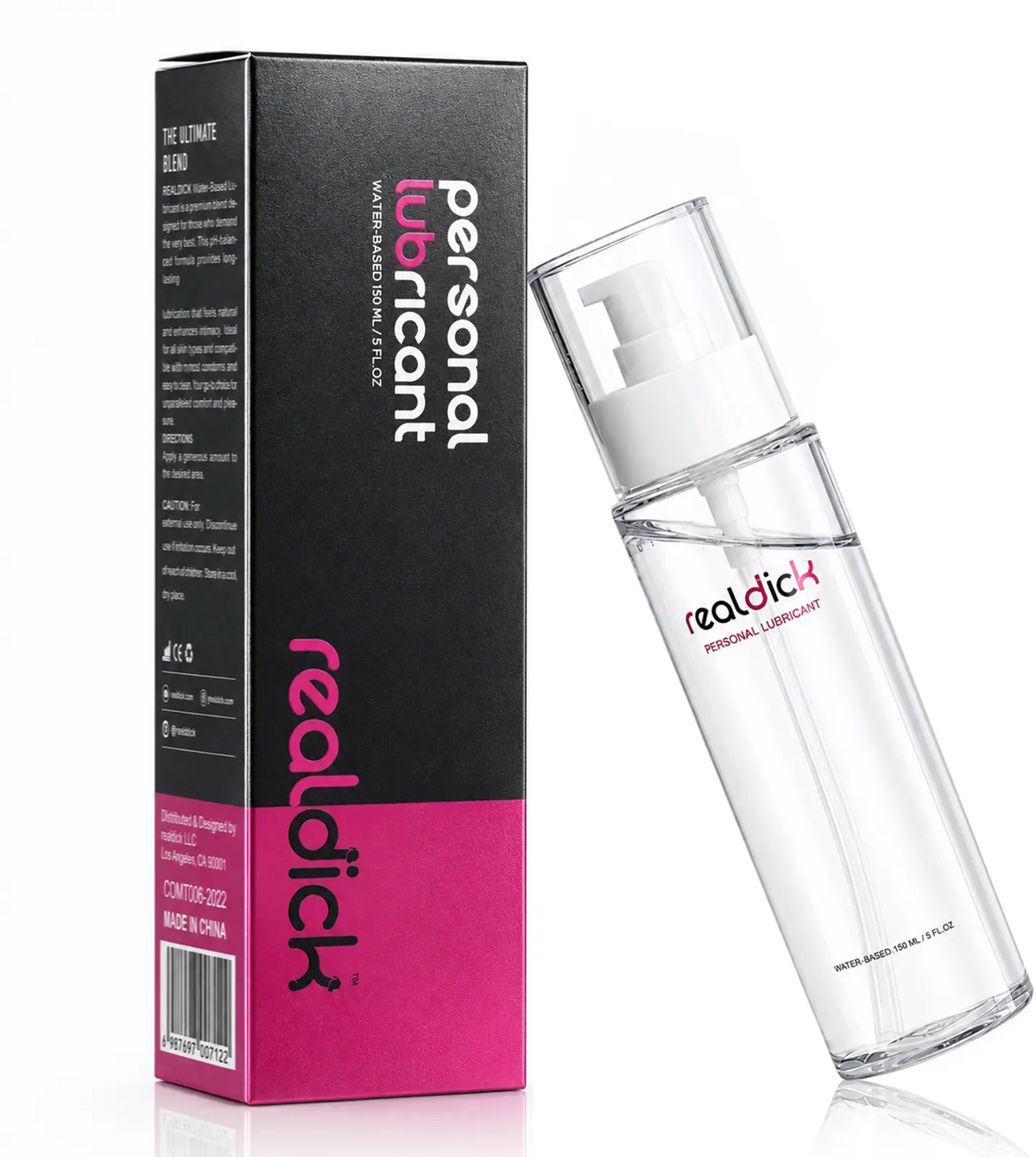 PureGlide: 150ml Premium Water-Based Personal Lubricant