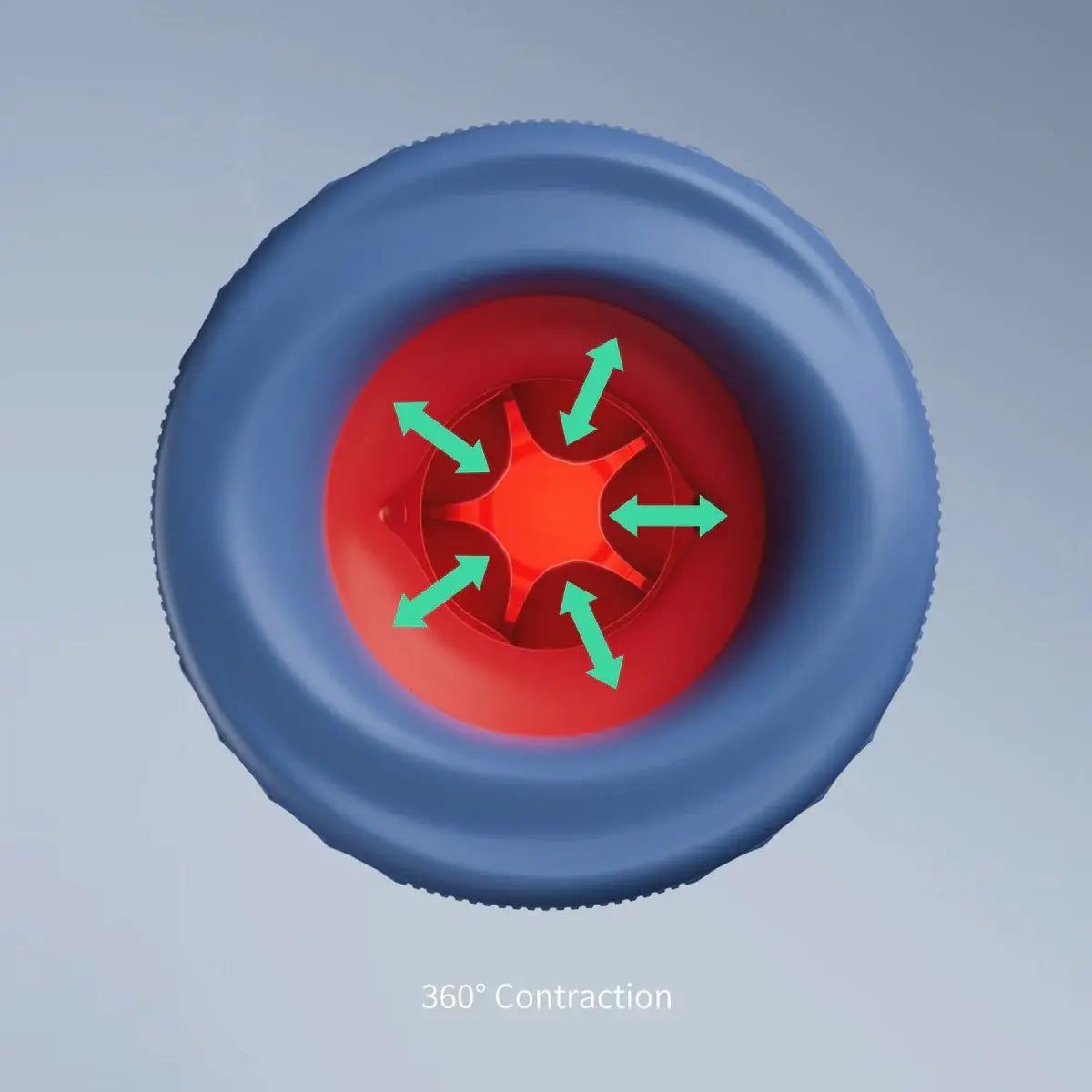 Submarine: Waterproof Masturbator Thrusting Vibrating & 360° Contraction