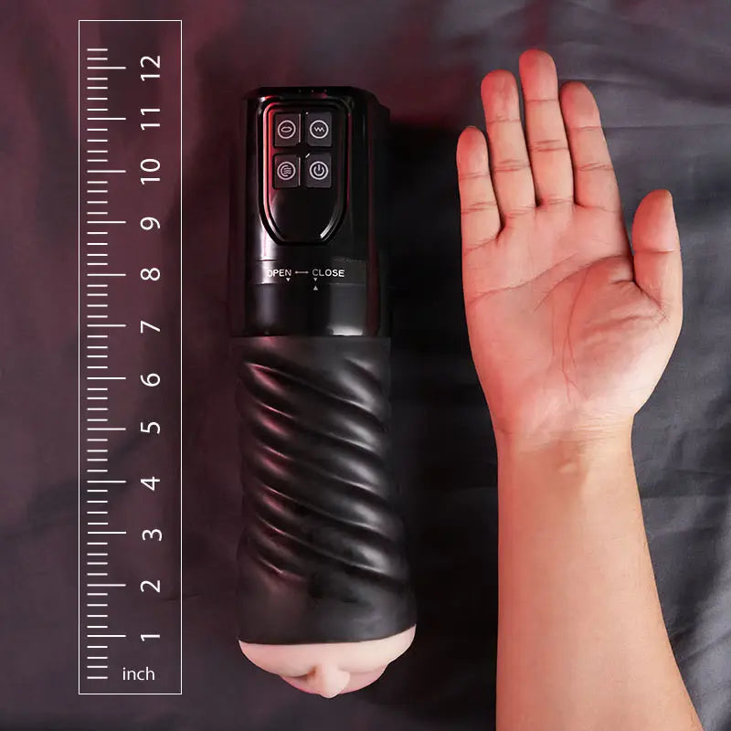 Spartan: Dual-Zone Stroker – Oral Suction, Deep Throat & Realistic Ribbed Tunnel