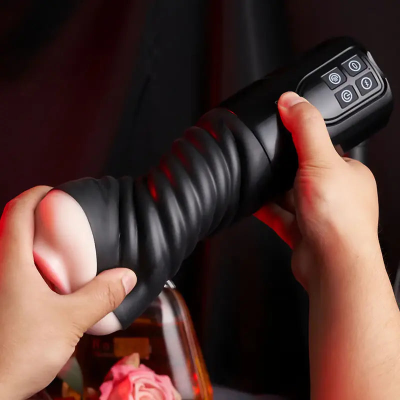 Spartan: Dual-Zone Stroker – Oral Suction, Deep Throat & Realistic Ribbed Tunnel