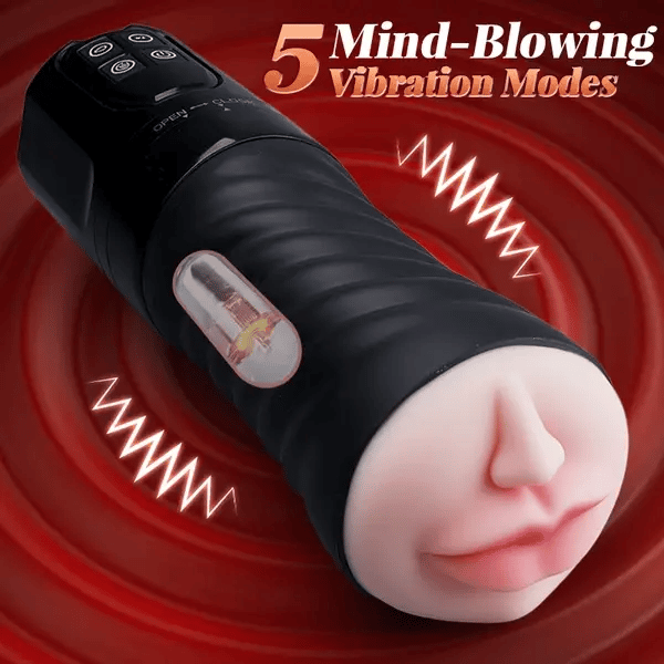 Spartan: Dual-Zone Stroker – Oral Suction, Deep Throat & Realistic Ribbed Tunnel