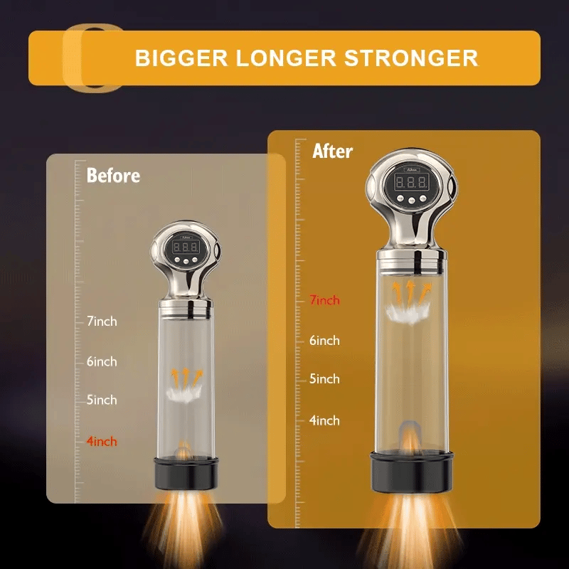 XP15: Electric Penis Enlargement Pump With 350kpa Suction & 2 Sleeves