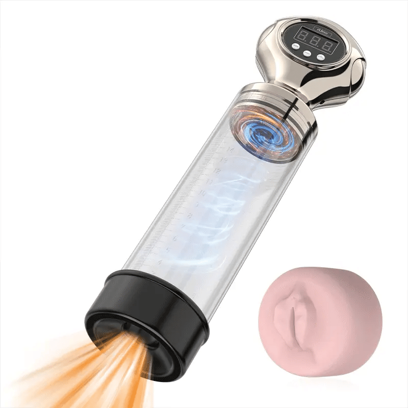 XP15: Electric Penis Enlargement Pump With 350kpa Suction & 2 Sleeves