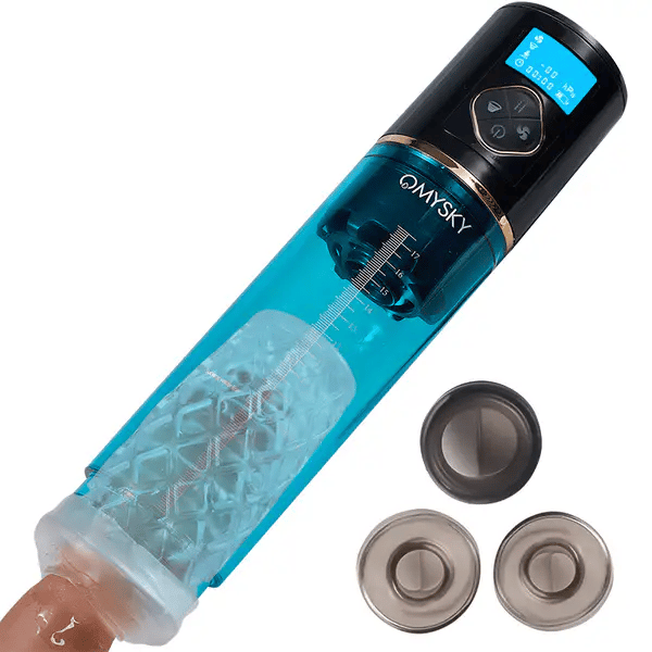 XP6: Electric Water Penis Pump With 6 Suction Modes LED Display