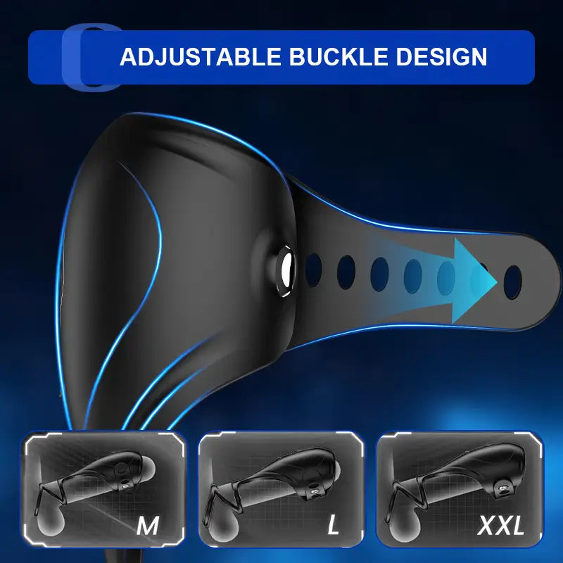 Onslaught: App Control 3 In 1 Masturbator Trainer Penis Ring