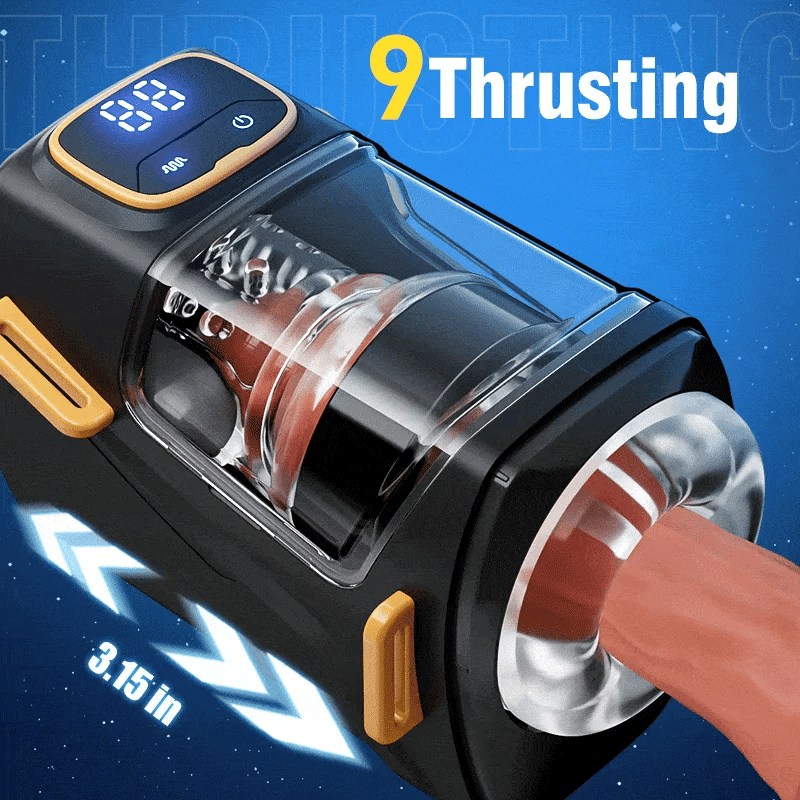 Conqueror: Wearable Hands-Free Stroker with 9 Thrusting & Vibration Modes