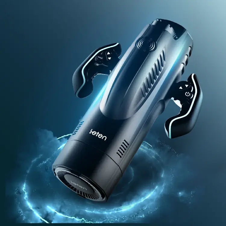 Leten Bermuda Storm male stroker with sleek design and ergonomic handles for ultimate control during use