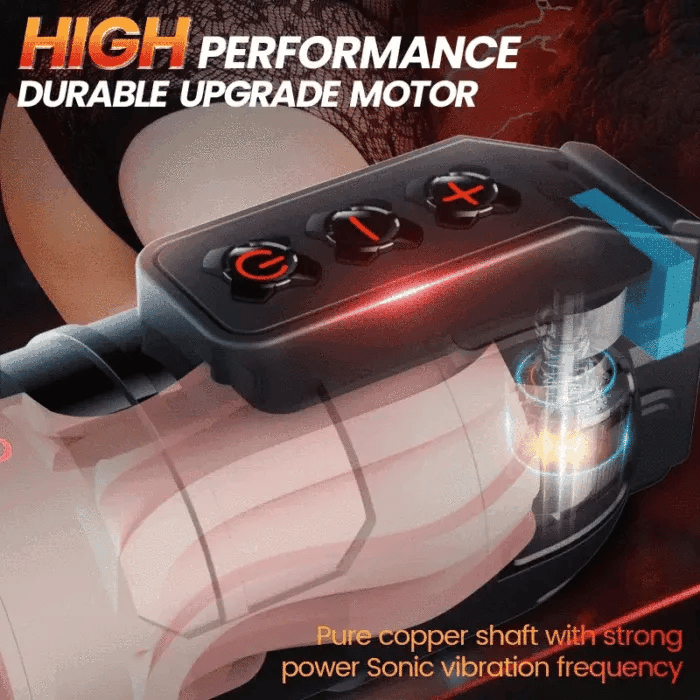 Leten Powerful Blasting: 10 Vibrating Male Masturbator with Moans & APP Control