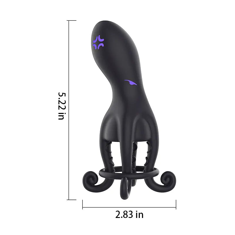 Predator: Octopus Male Glans Trainer with 10 Vibration Modes