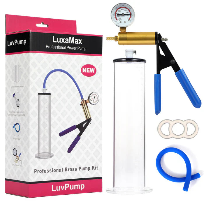 LuxaMax Manual Penis Pump (Optional Sizes)