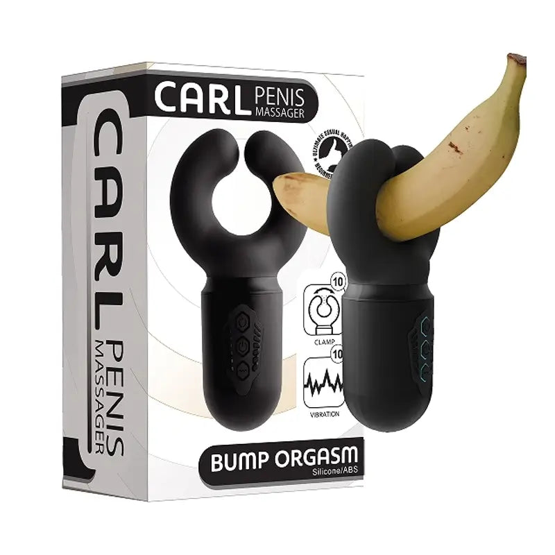 Warrior: Waterproof Penis Glans Stimulator with 10 Clipping Vibrating