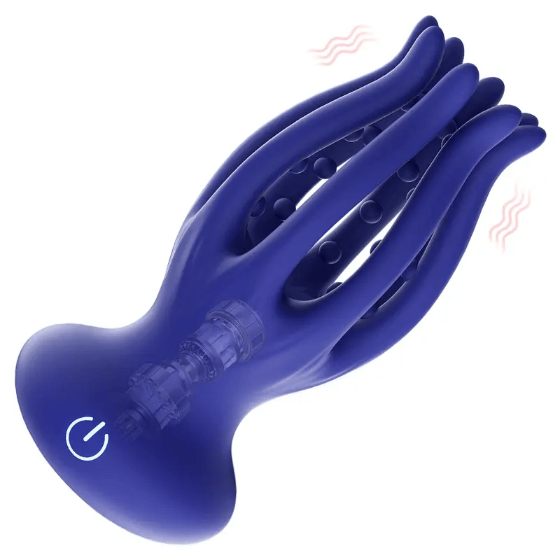 Blaze: Octopus Tentacle Penis Glans Trainer with 10 Vibration Modes
