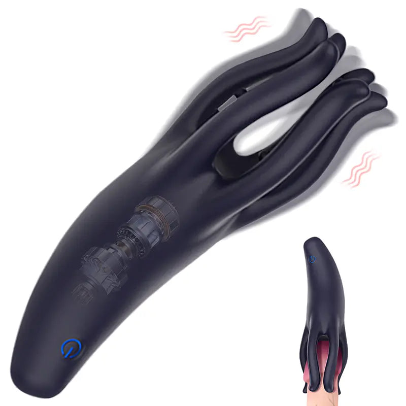 Savage: Monster Tentacle Penis Glans Vibrator with 10 Modes