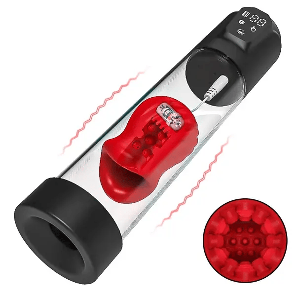 XP4 Plus: 2-in-1 Stroker & Pump – 5 Suction Modes, 7 Vibration Patterns