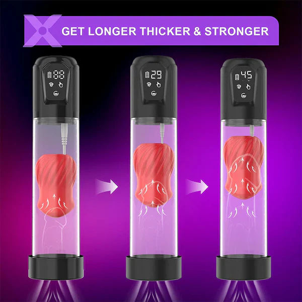 XP4 Plus: 2-in-1 Stroker & Pump – 5 Suction Modes, 7 Vibration Patterns
