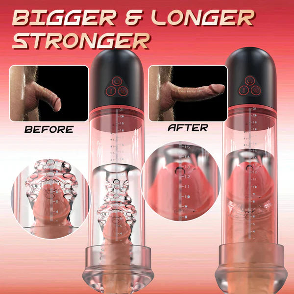 Stallion: Penis Trainer & Stroker – 9 Vibration, 3 Suction, Intense Spiral Massage