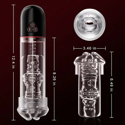 Stallion: Penis Trainer & Stroker – 9 Vibration, 3 Suction, Intense Spiral Massage