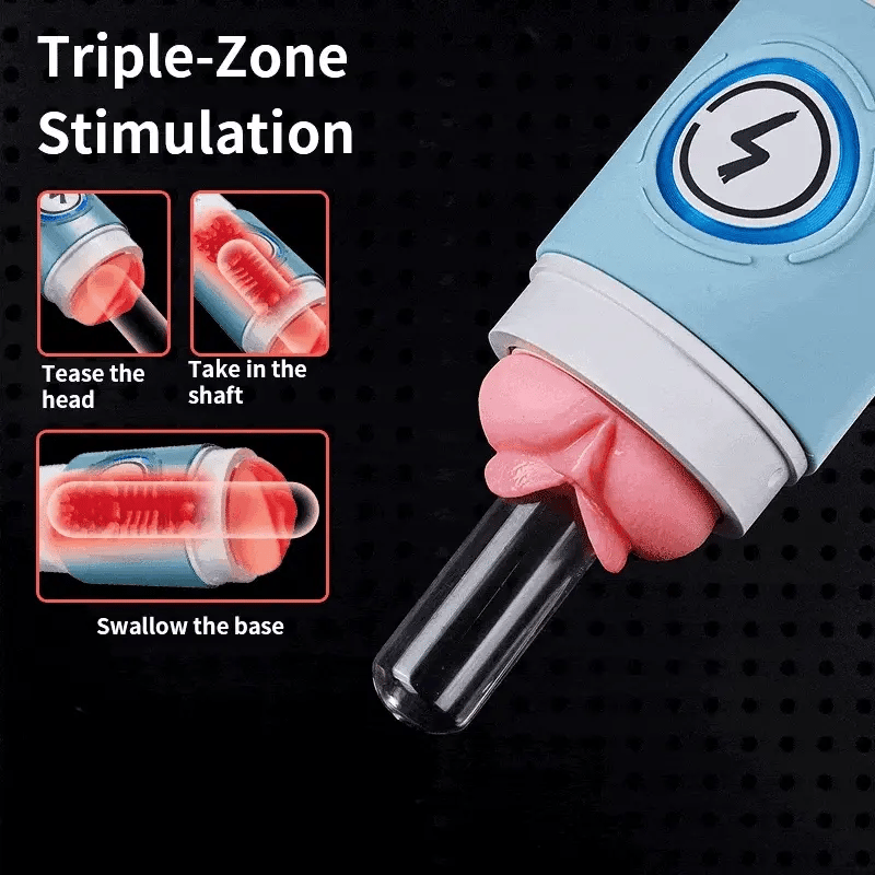 Triple-Zone Stimulation with 3D Realistic Texture