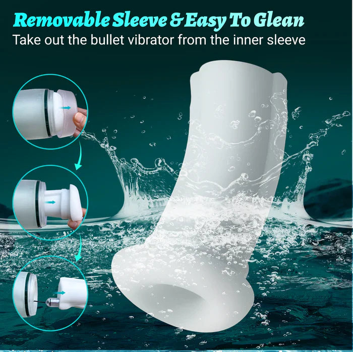 Stormbringer: 5-in-1 Smart Stroker – Suction, Vibration, App Control with Realistic Moans