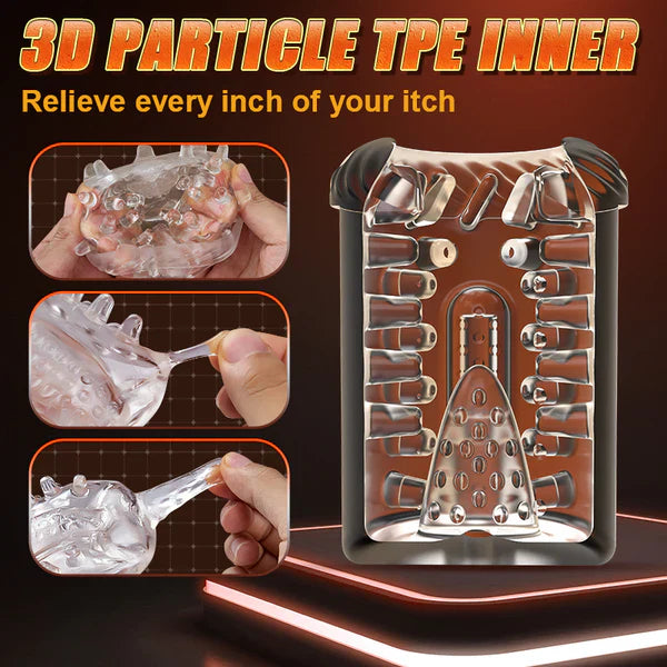 Beastmode: Thrusting Rotating Stroker – Lifelike Ride, Instant Climax & 360° Wrap Pleasure