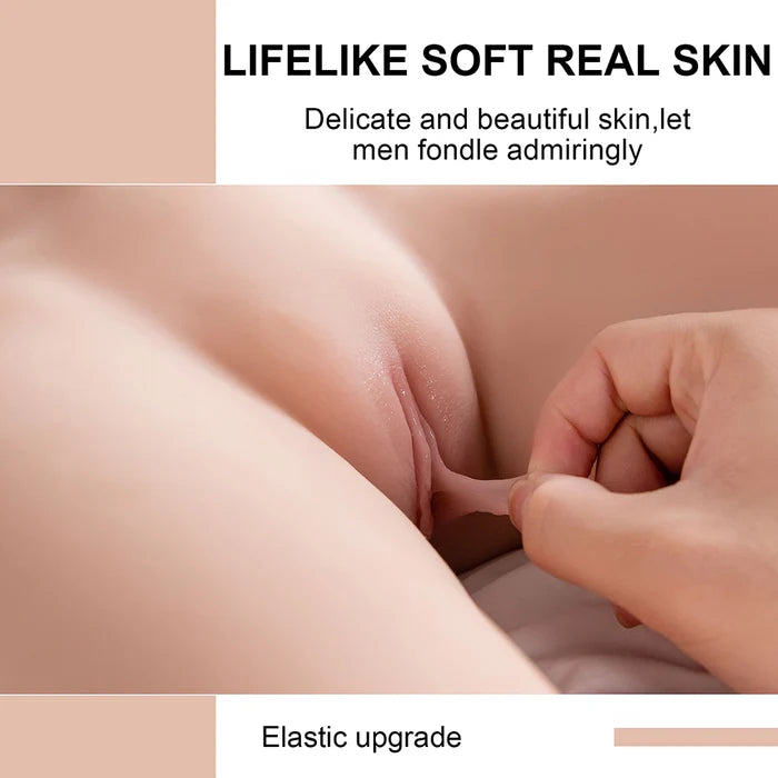 Rosalie: 17.9LB Large Breasts TPE Torso & Flexible Skeleton