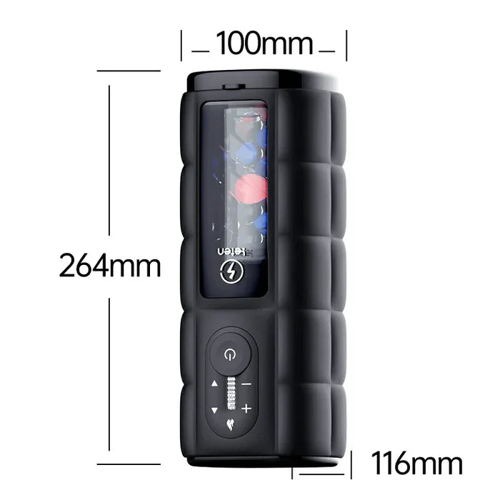 Apex：Leten Heated Male Stroker Thrusting Vibrating Adjustable Speeds & Zone