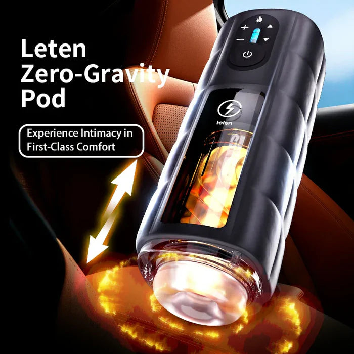 Apex：Leten Heated Male Stroker Thrusting Vibrating Adjustable Speeds & Zone