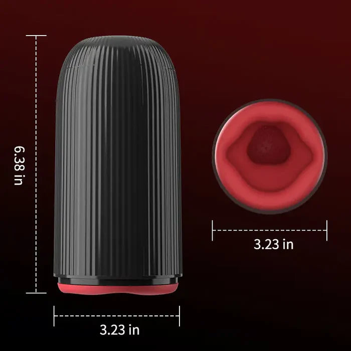 TriPulse: Male Auto Glans Stimulator with 10 Vibration · 5 Suction · 3 Rotation Modes