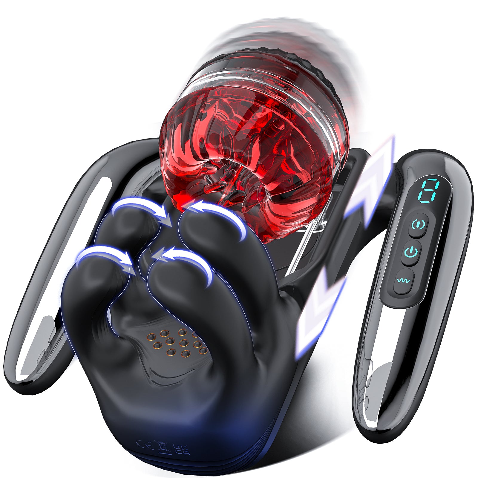 XG21 PLUS: 3-in-1 Automatic Masturbator & Stamina Trainer with 9 Thrusting & Clamping Modes