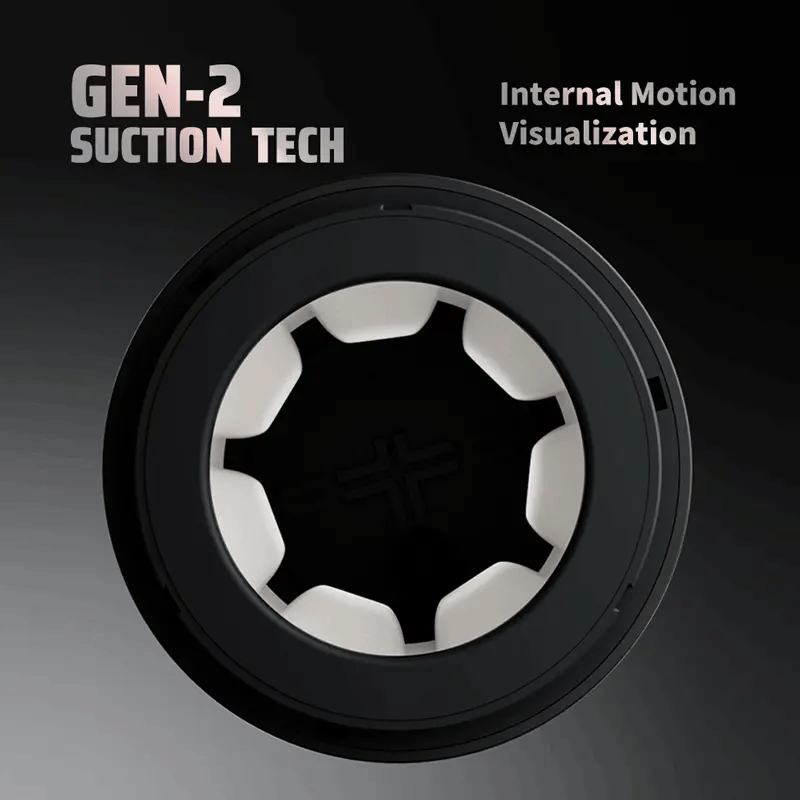 Airturn 4: Automatic Stroker Gen 2 Contraction Tech Clamping Sucking Vibrating