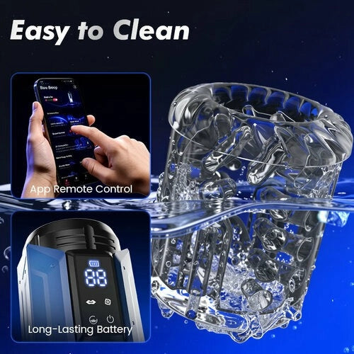 DeepHaven: Ultra-Quiet Extended Channel Automatic Stroker with App Control