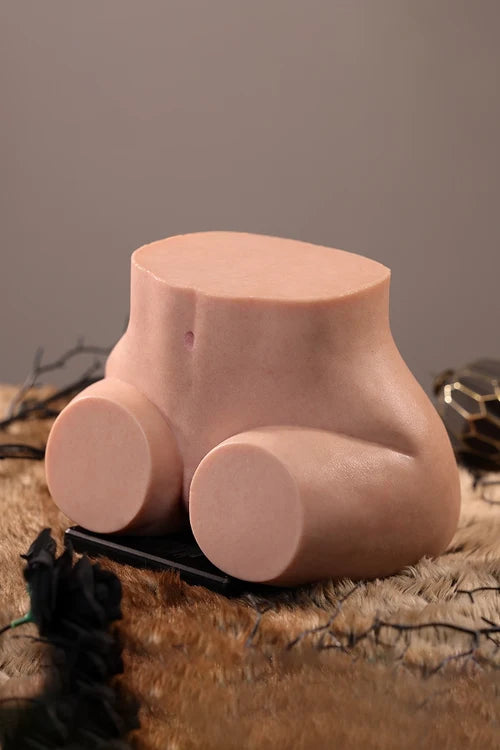 Mary: 11.02LB Full Silicone Doggystyle Small Ass Sex Doll Torso with Dual Deep Channels