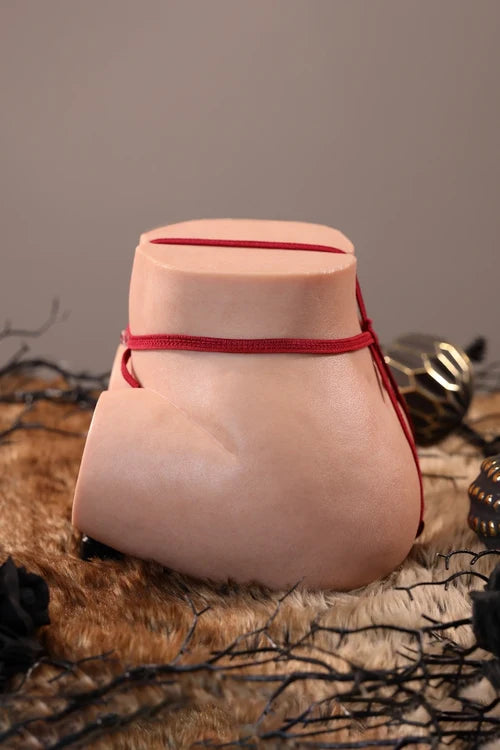 Mary: 11.02LB Full Silicone Doggystyle Small Ass Sex Doll Torso with Dual Deep Channels