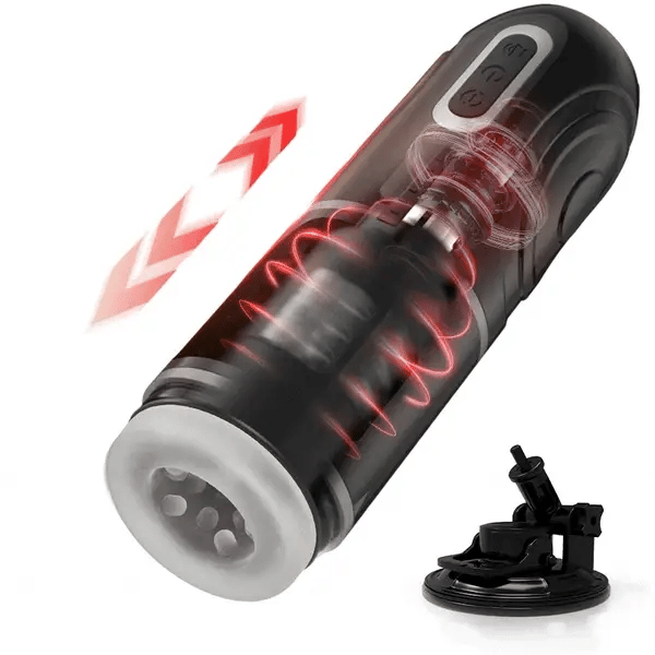 Rampant: Silent Thrusting Rotating Stroker – Lifelike Grip, 360° Oral Sensation