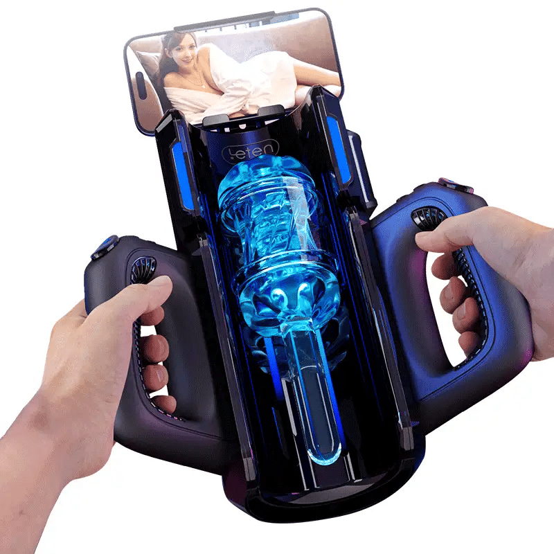 Leten Thrusting-Pro: Fully Auto Stroker with 10 Modes, 10 Speeds & Dual Sleeves